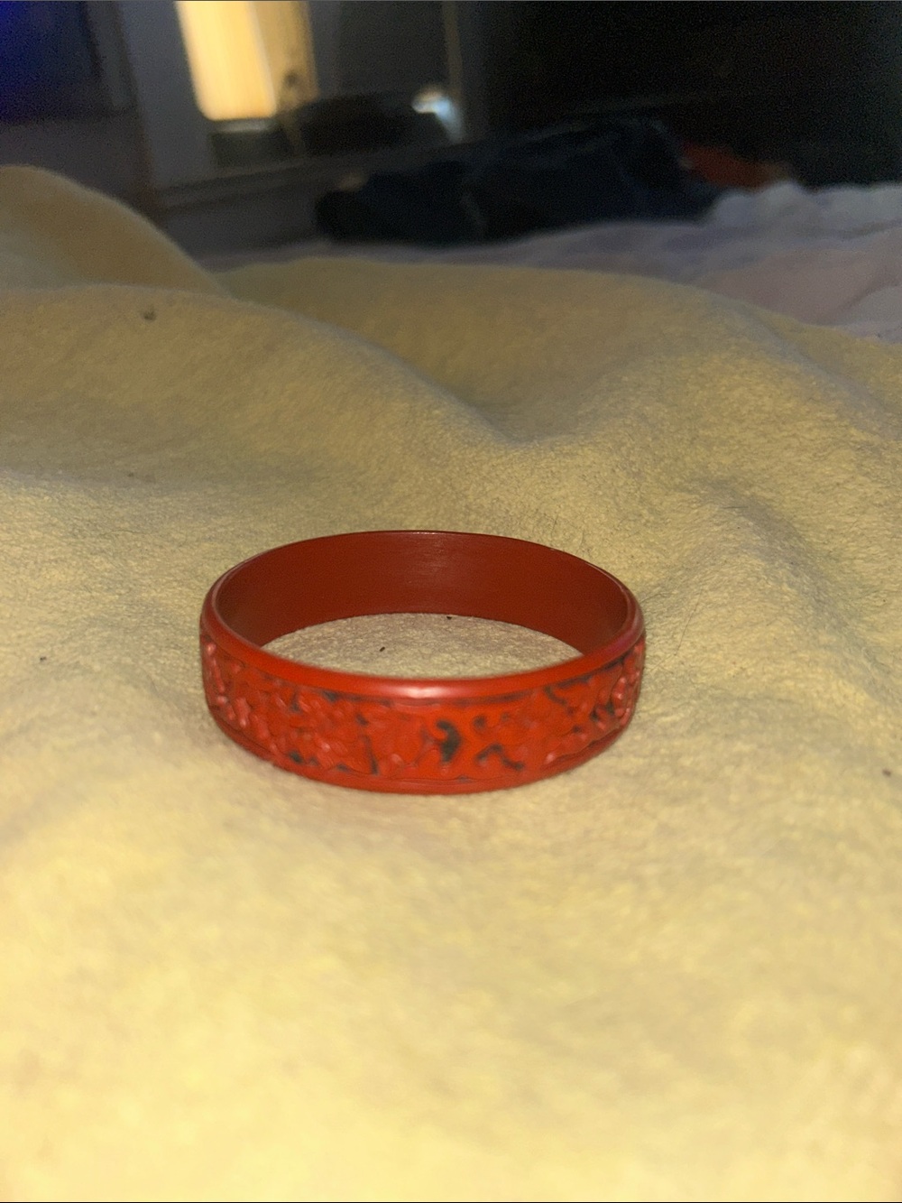 Cinnabar bracelet